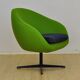 Fauteuil Shell sur pied pivotant années 1960