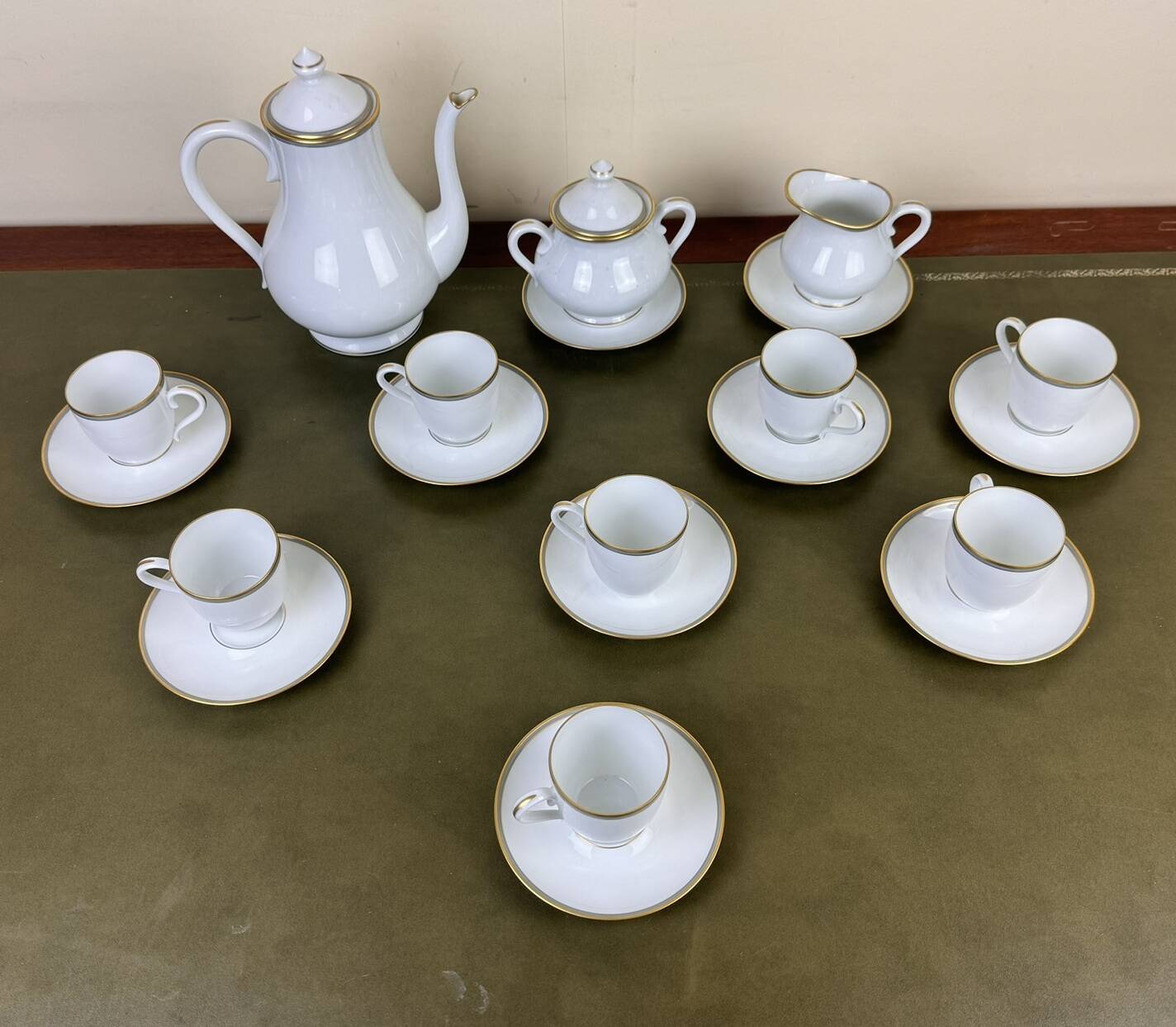 Porcelaine de limoges : service élysée vers 1940 jammet seignolles