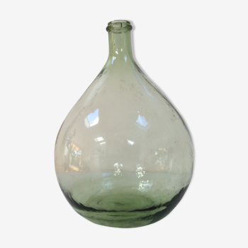 Old demijohn green 10 liters