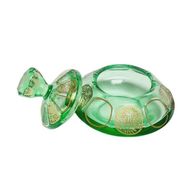 Art Deco candy dish from Moser, former Czechoslovakia, 1960s