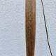 Art Deco tapered floor lamp in solid oak from the 1930s-1940s.