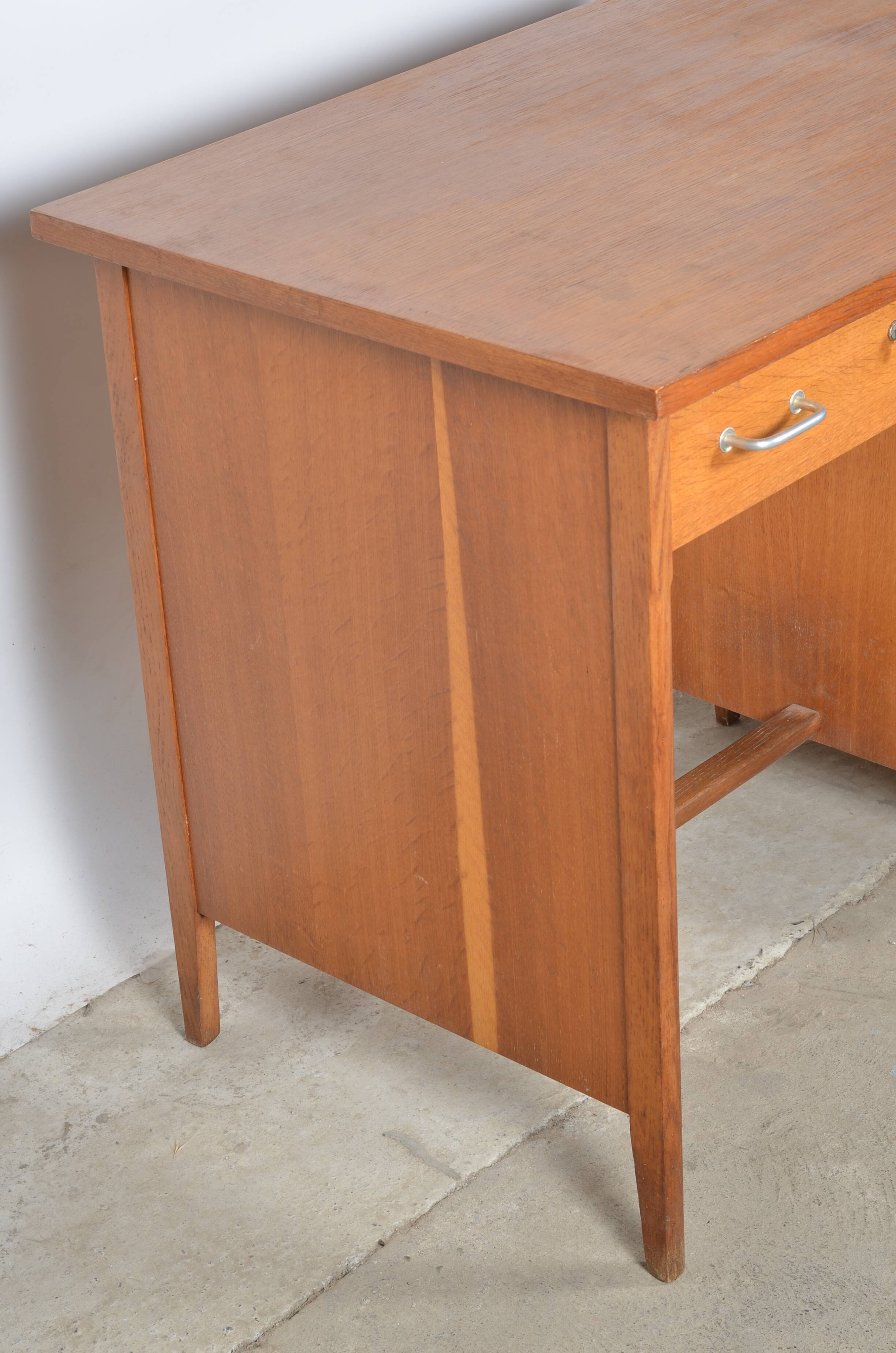 Light oak desk 1950