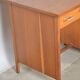 Light oak desk 1950
