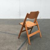 Set of folding chairs for children SE 18 German mid-century by Egon Eiermann for Wilde+Spieth, 1950s