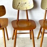Dining Chairs by TON, 1960’