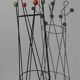 "Treble clef" coat rack Roger Ferraud