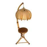 Living room lamp in the style of Louis Sognot, 1960s, France.