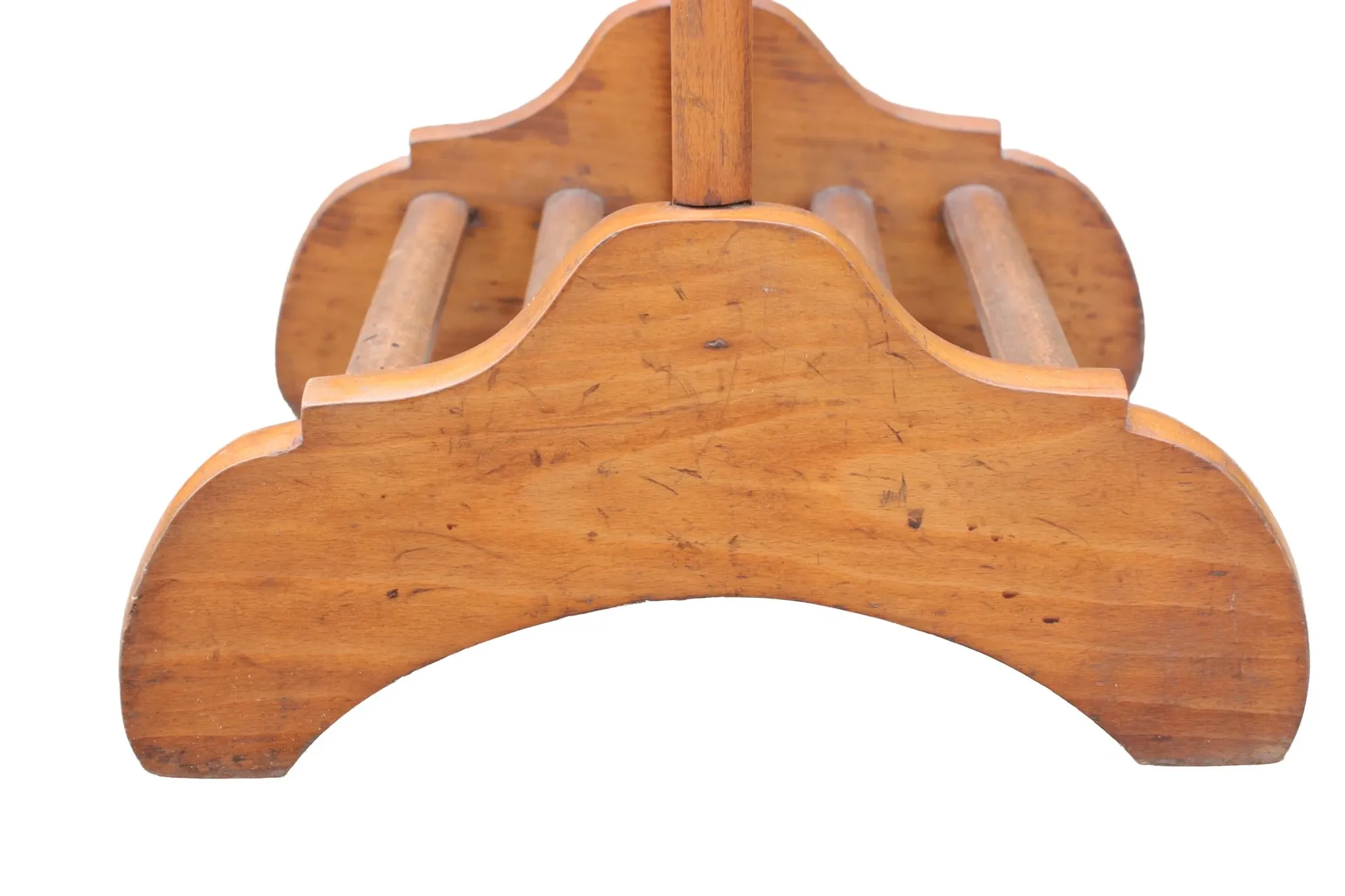 Vintage wooden valet stand / clothes stand from the 1960s