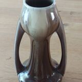 Glazed stoneware vase