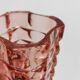 Large Luminarc vase in salmon glass