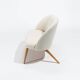 1940’s Swedish Mid-Century Sofa in Cream Bouclé