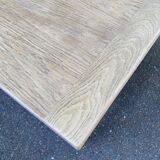 19th century solid oak extendable farmhouse table with drawer 200cm