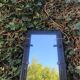 Wall-mounted coat rack wardrobe 50s vintage