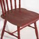 Antique red Windsor style chair (c.1920)