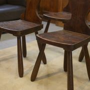 Set of 8 monastery chairs 1950s