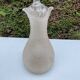 Carafe refresher pitcher baccarat or st louis frosted crystal twisted handle