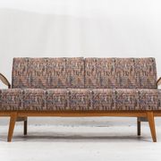 Antimott Easy Chairs & Daybed in Cherry by Walter Knoll / Wilhelm Knoll for Knoll Inc. / Knoll Inte