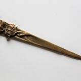 H. Boyer, Art Nouveau bronze letter opener