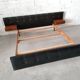 Lit scandinave en palissandre