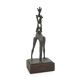 Bronze sculpture of the Queen by Aldo Greco, 1960s.