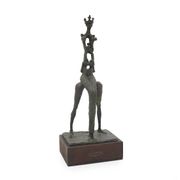 Bronze sculpture of the Queen by Aldo Greco, 1960s.