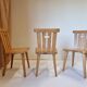 Göran Malmvall, Ensemble '8' with pine chairs, Sportstugemöbler / Scandinavian Modernity