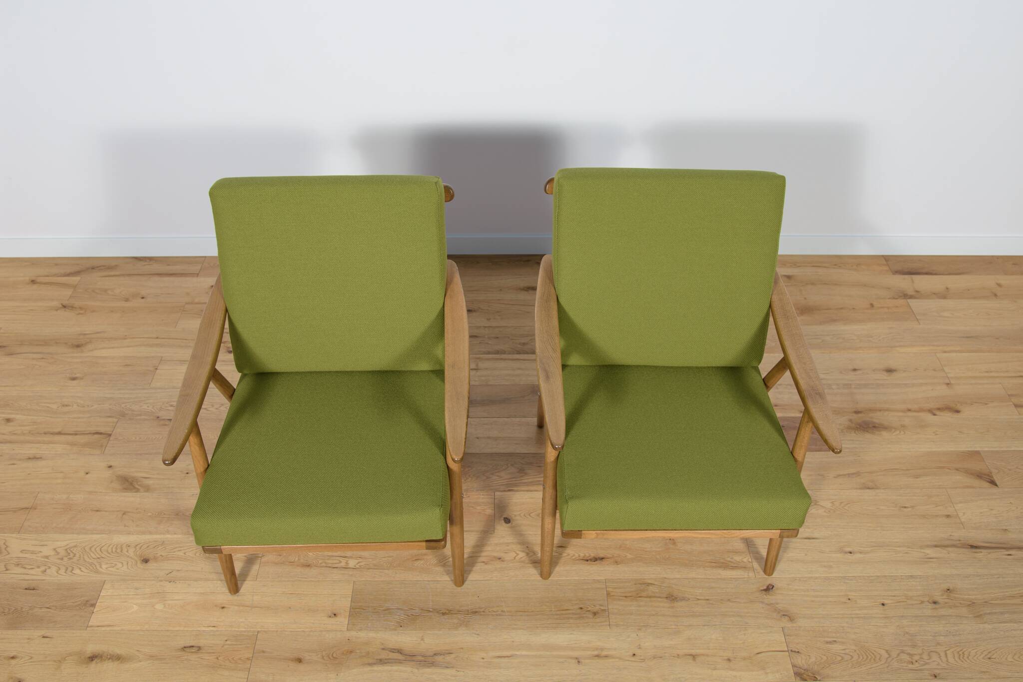 Fauteuils Mid-Century de Ton, 1960s, Set de 2