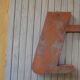 Letter to sign vintage metal "T".