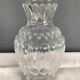 Vintage moulded glass vase