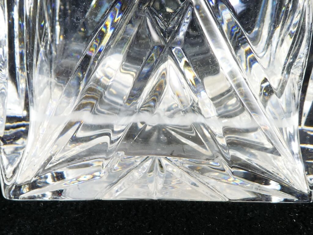 Whisky service in Critsal of arques or Boheme carafe and 6 glasses