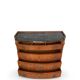 The demi-lune commode/ chest of drawers