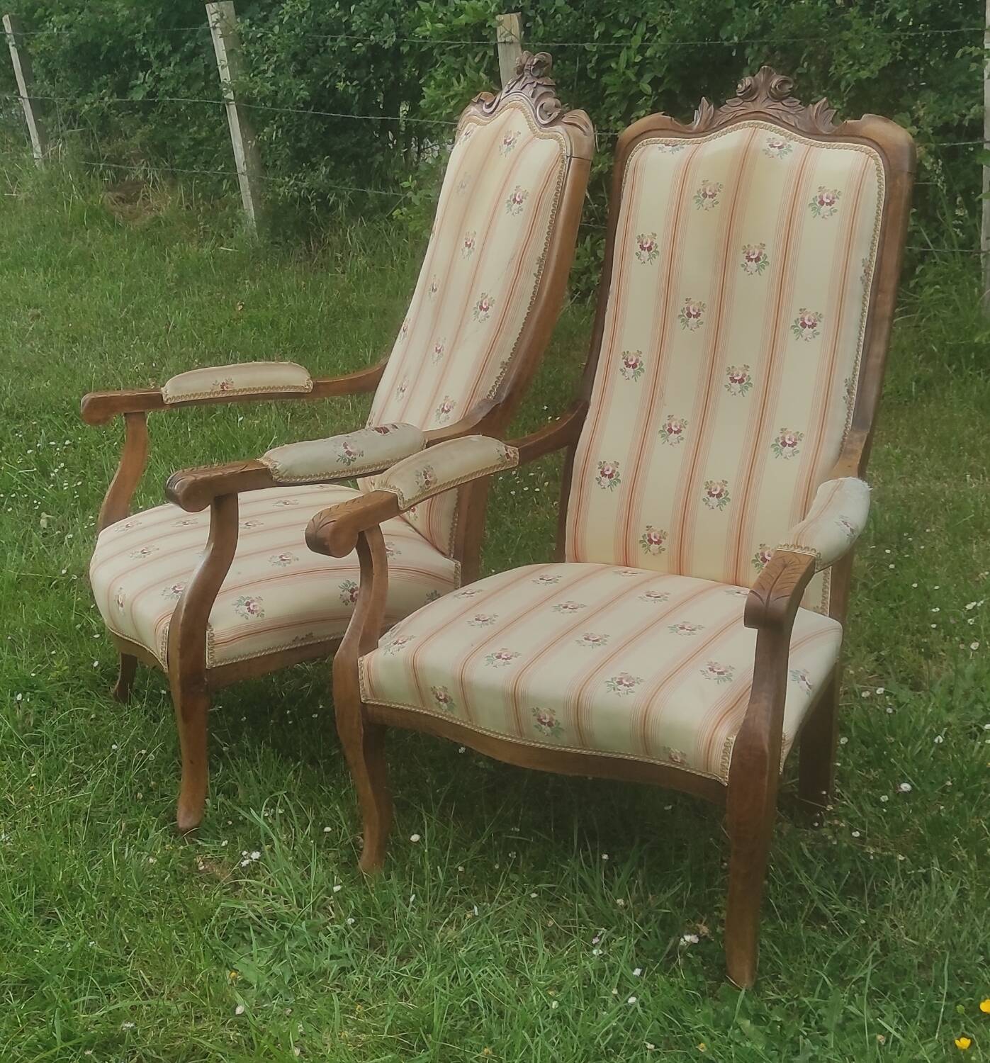 Voltaire armchairs