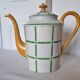 Art Deco coffee pot or teapot in Limoges porcelain, 1920