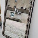 Louis Philippe Napoleon III mirror in decorated gilded wood - 1m70