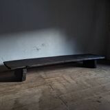 Table basse chêne brûlé