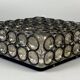 60s 70s Ceiling Lamp Plafoniere Glashütte Limburg Germany Glass & Metal