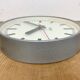 Grey Industrial Factory Wall Clock from AEG, 1960s