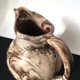 Glazed terracotta carafe