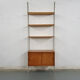 Pinewood wall unit by Nils “Nisse” Strinning for String, Sweden 1950's