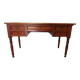 Minister's desk - 5 drawers - large top - cherry wood - Louis Philippe style