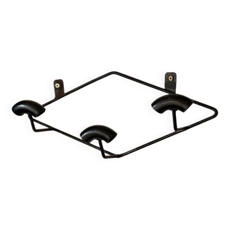 1950s metal coat rack