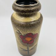Vase Scheurich forme 517 décor floral par Heinz Siery