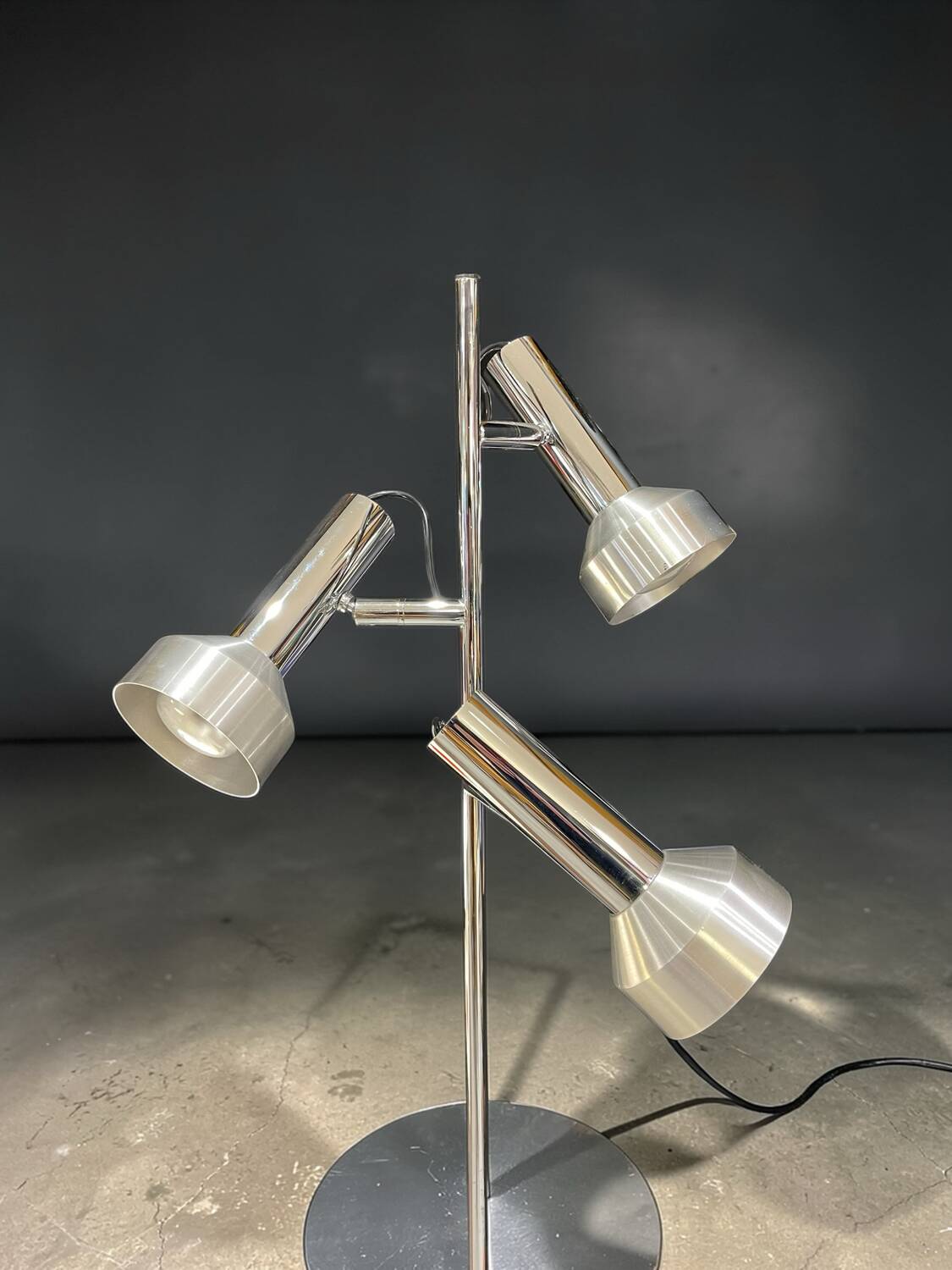 1970s three-spot floor lamp