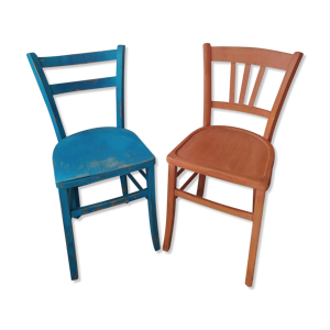 Paire de chaise bistrot