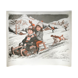 Carpenter's school poster / sledging