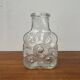 Vase vintage allemand en verre modèle sur les rochers par Lars Hellsten pour Walther Glas, années 1970