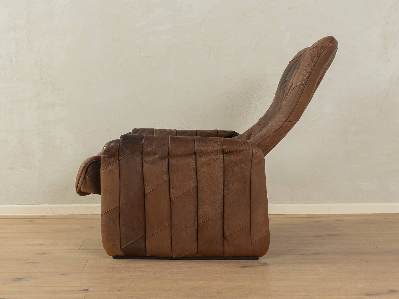 DS-50 Patchwork Armchair with Stool by De Sede