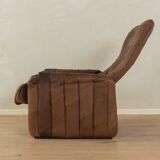 DS-50 Patchwork Armchair with Stool by De Sede
