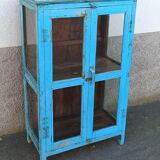 Old wooden showcase