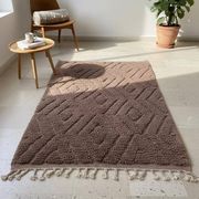 Tapis beni ouraine fait main taille 200 x 300 cm